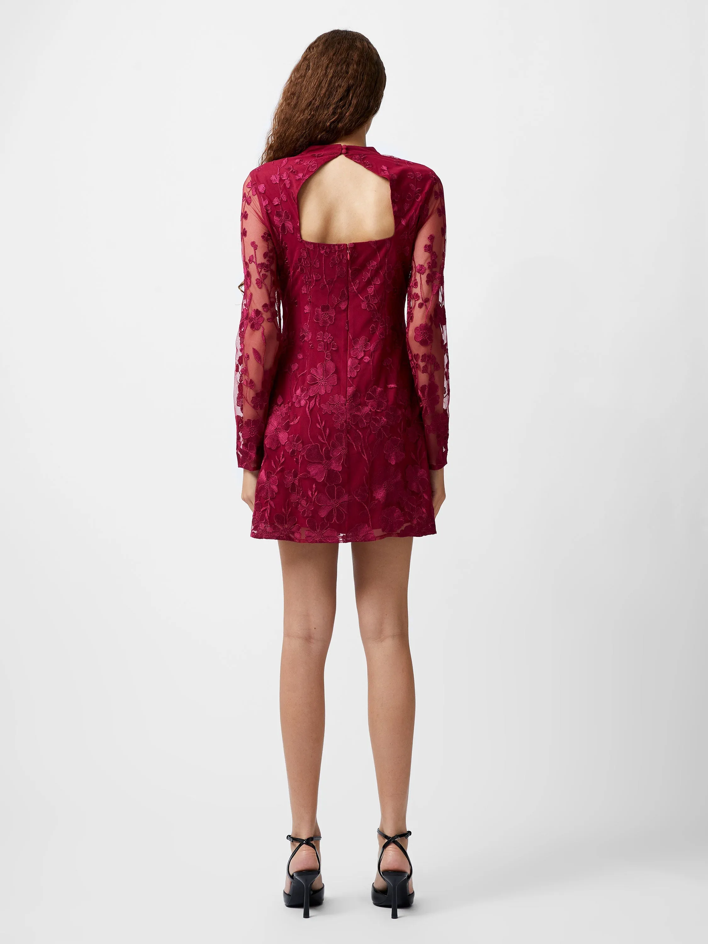 Astrida 3D Floral Mini Dress
