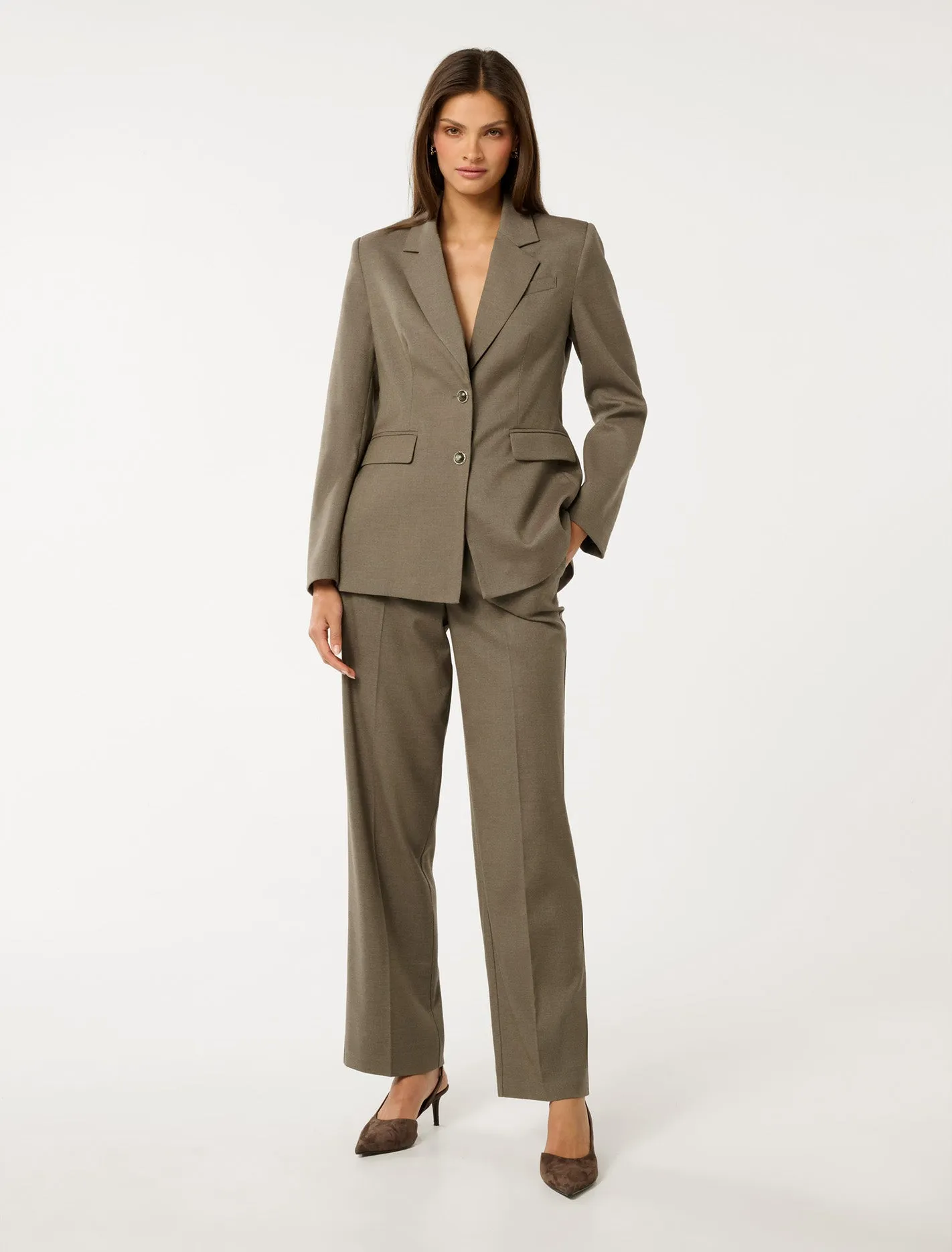 Clarette Nipped Waist Blazer