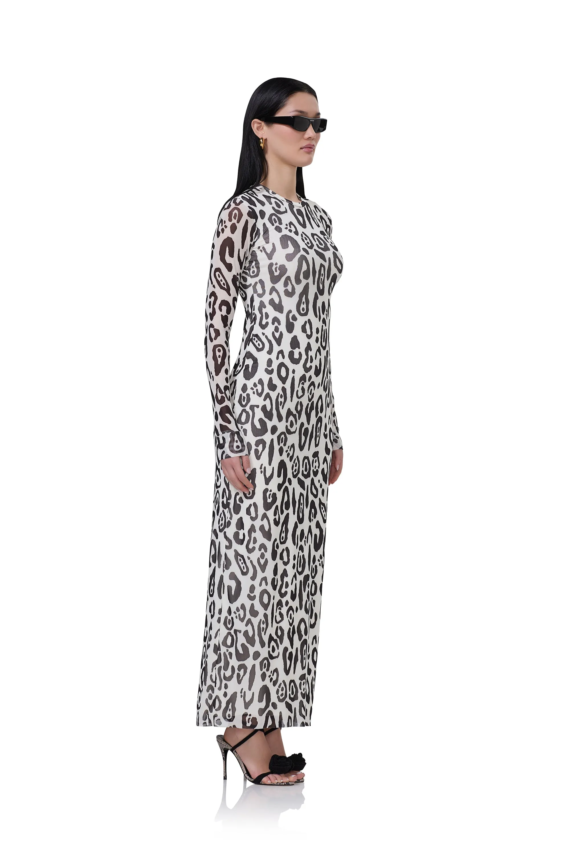Didi Dress - Stark Leopard