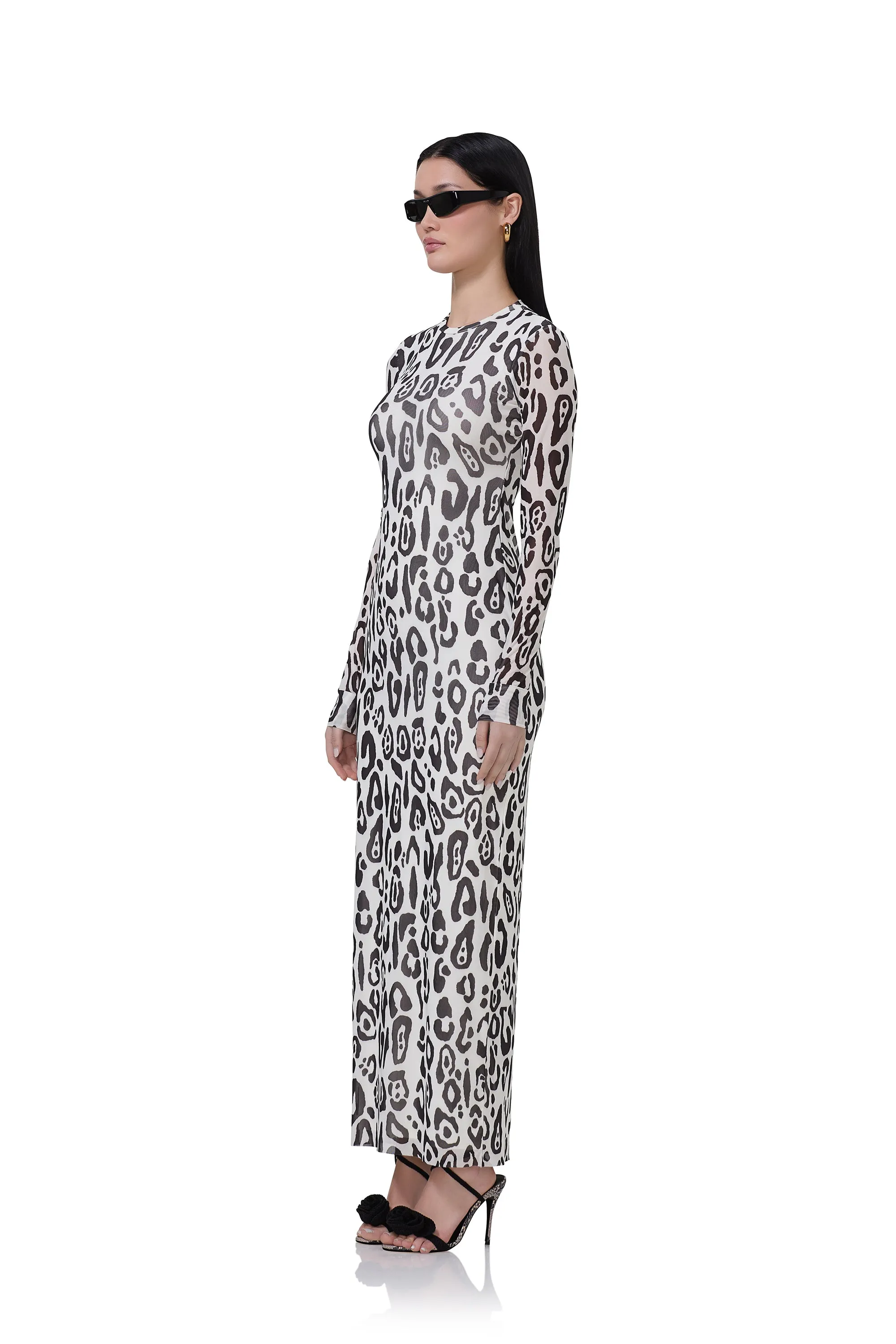 Didi Dress - Stark Leopard
