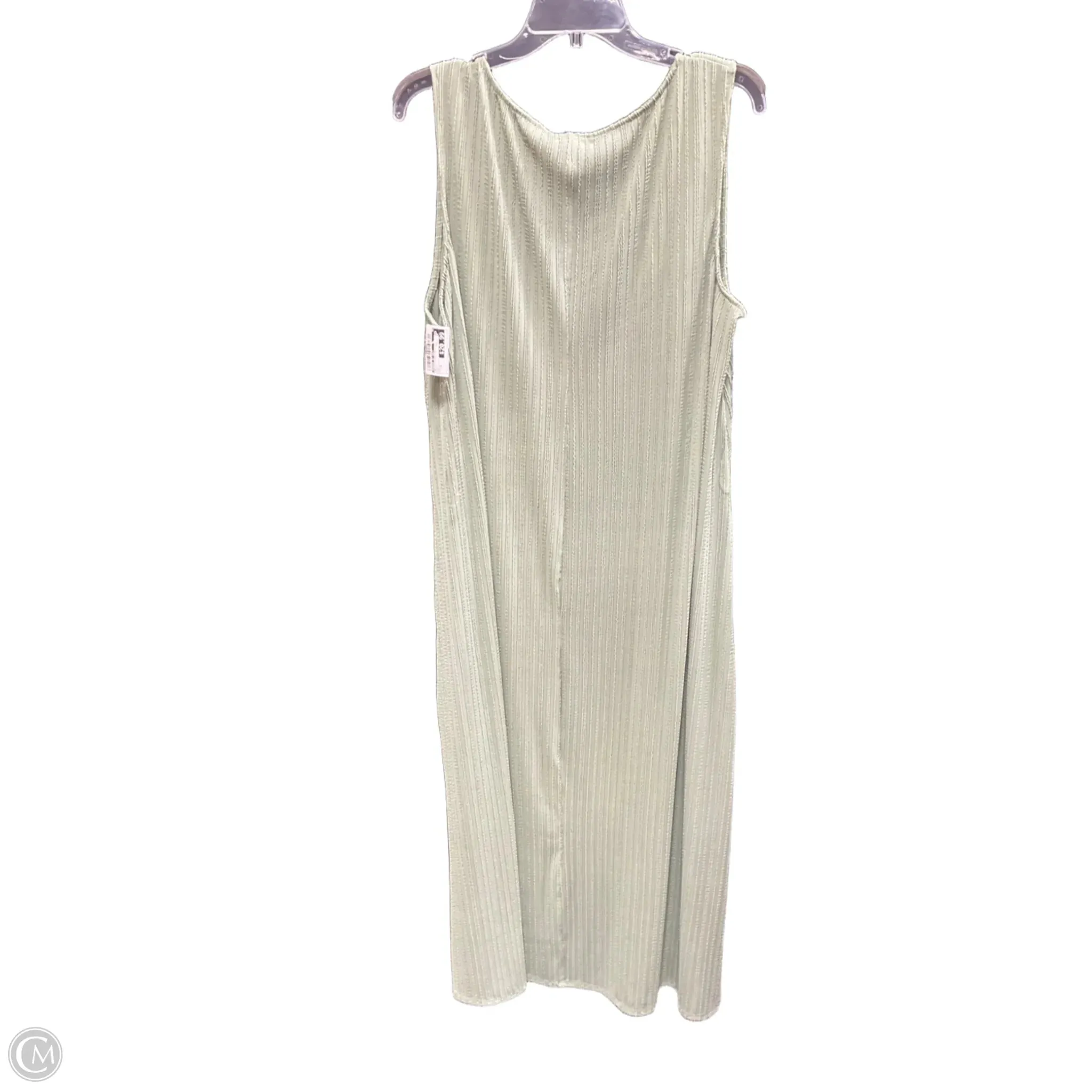 Dress Casual Maxi By Andree By Unit In Green, Size: 1x