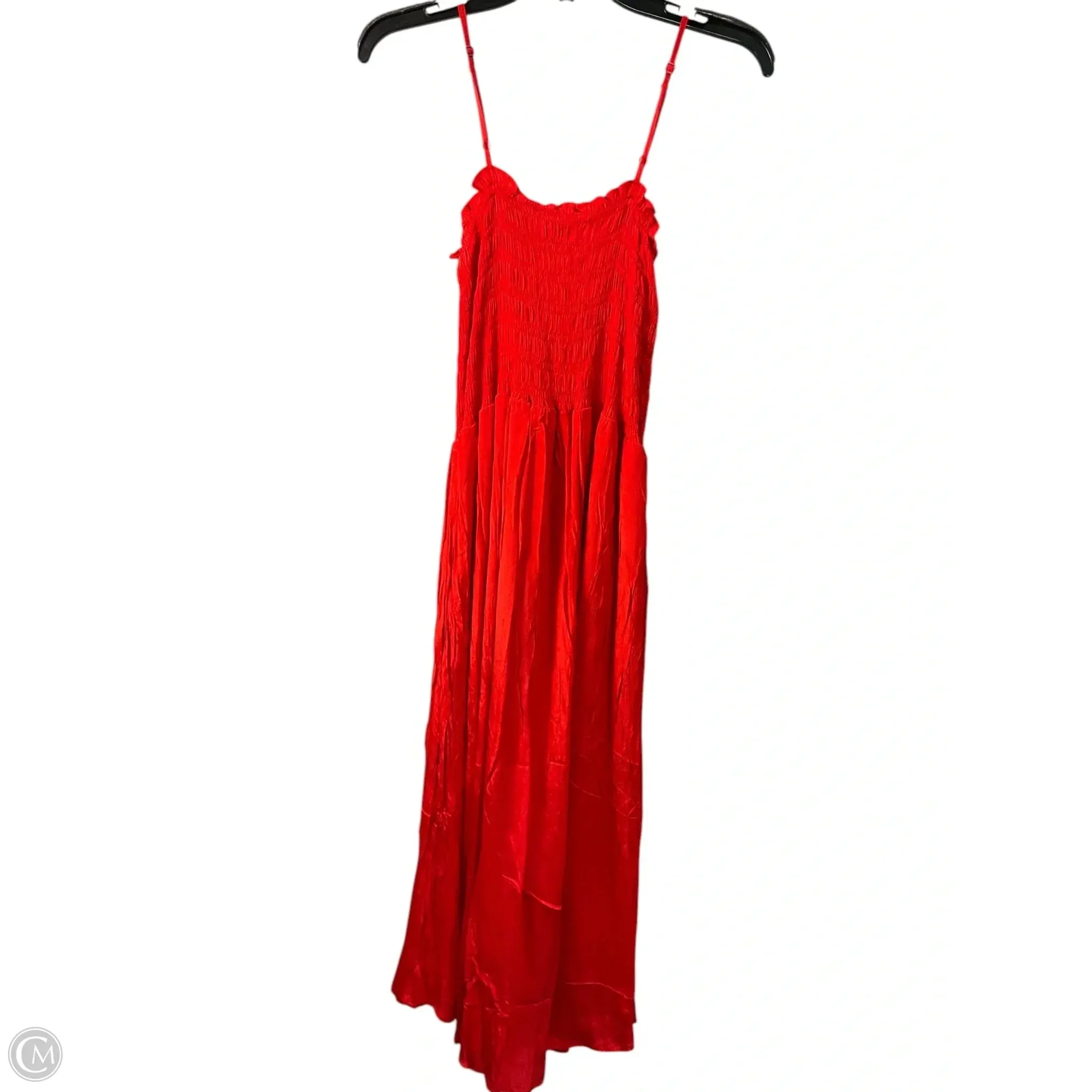 Dress Casual Maxi By Anthropologie In Red, Size: M