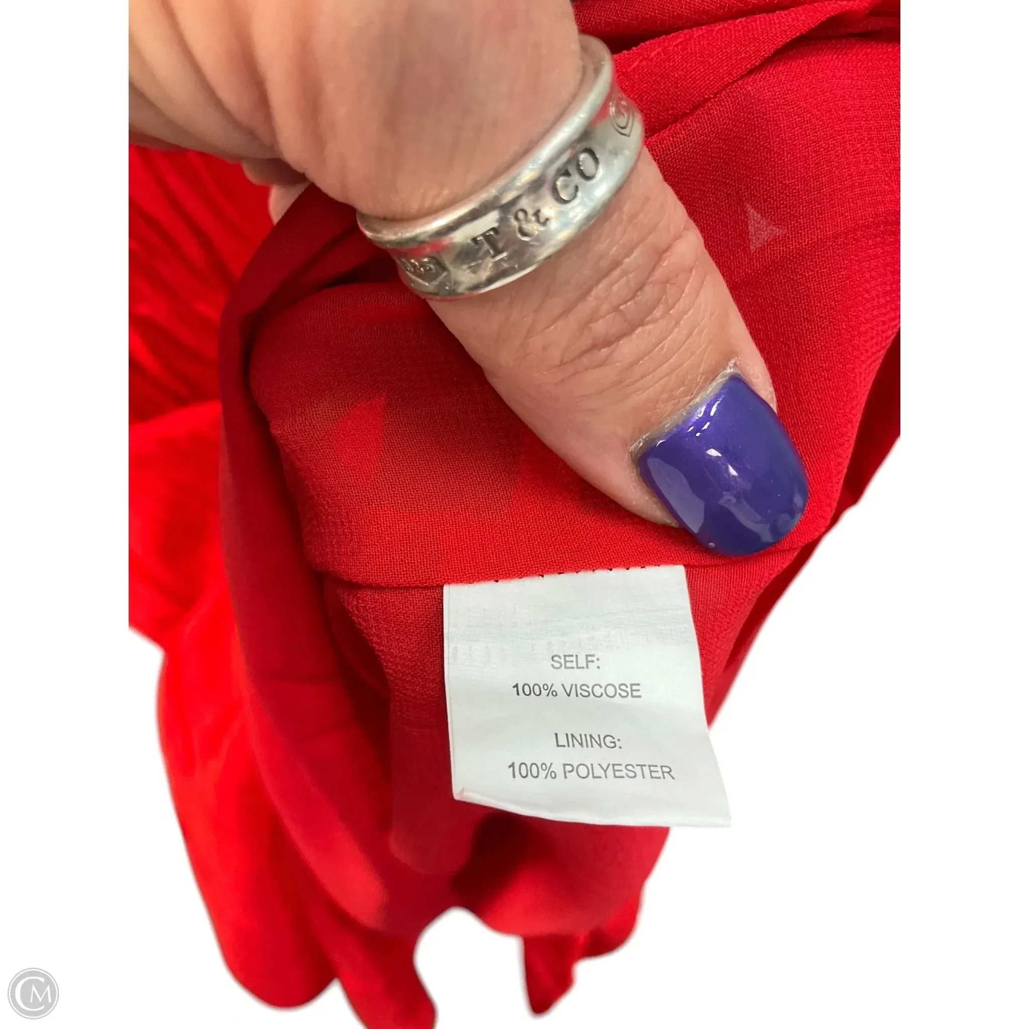 Dress Casual Maxi By Anthropologie In Red, Size: M