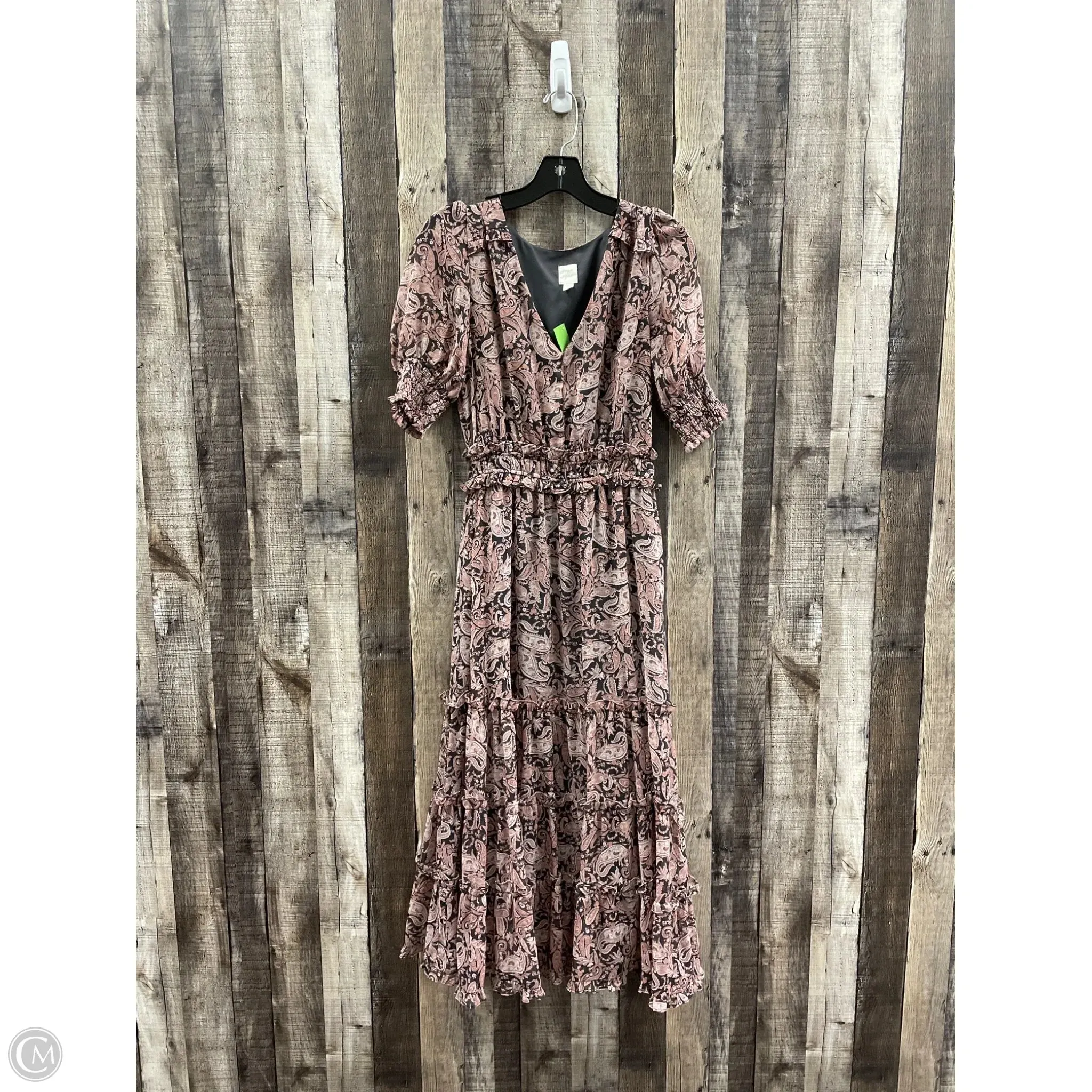 Dress Casual Maxi By Cme In Multi-colored, Size: Xs