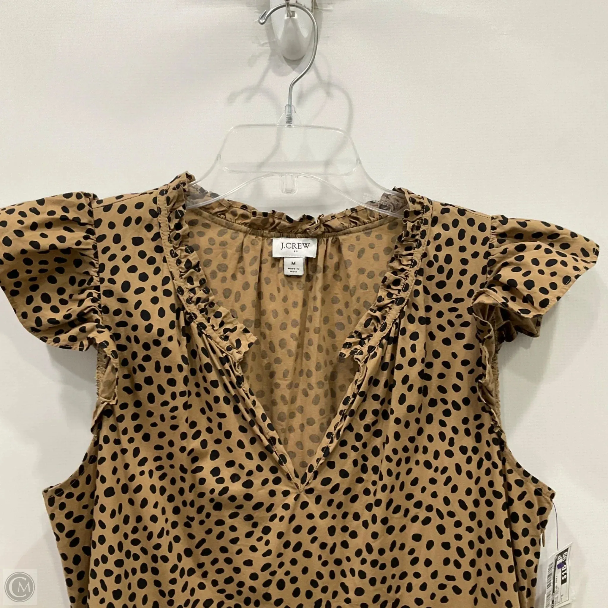 Dress Casual Maxi By J. Crew In Animal Print, Size: M