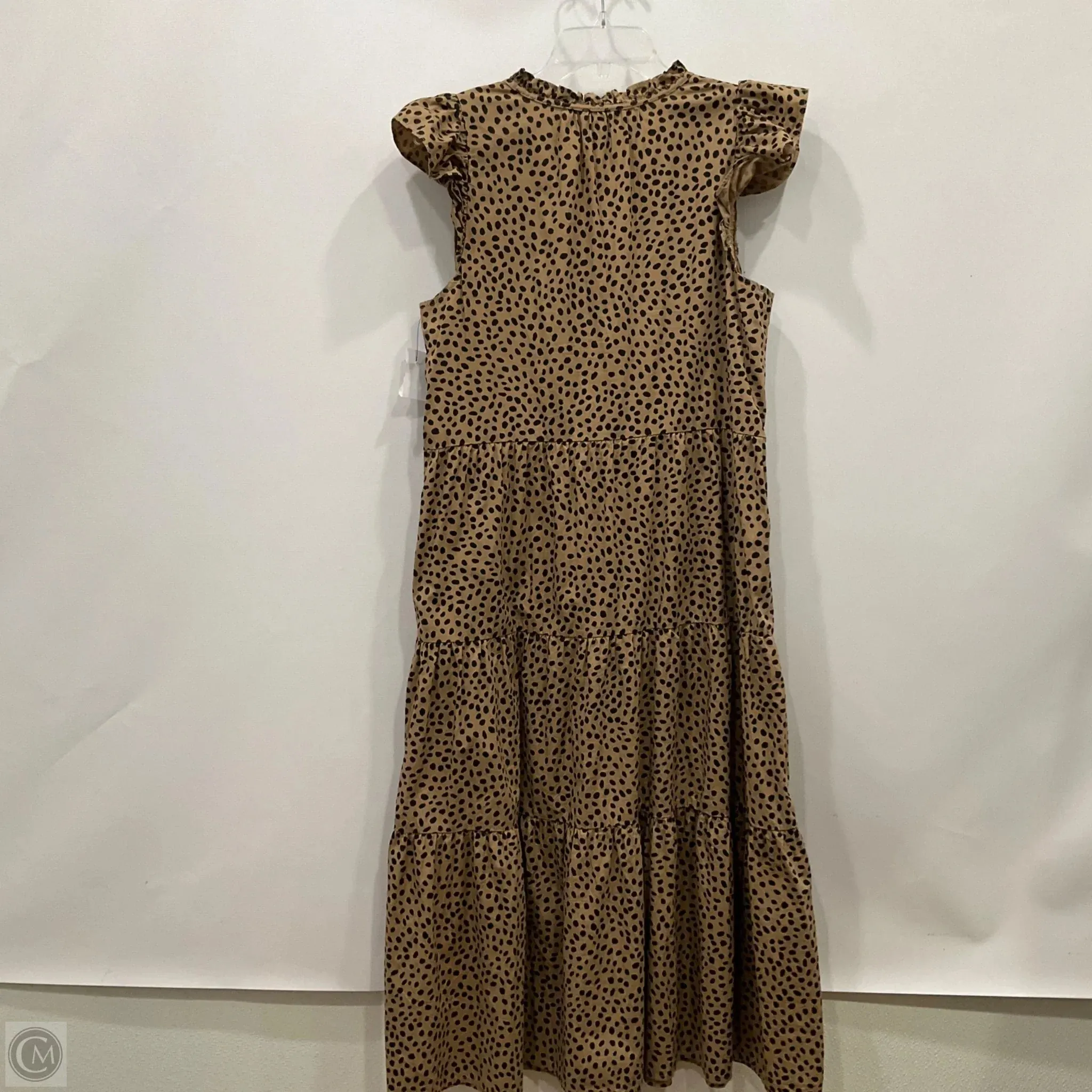 Dress Casual Maxi By J. Crew In Animal Print, Size: M