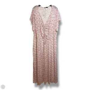 Dress Casual Maxi By Lane Bryant In Floral Print, Size: 22