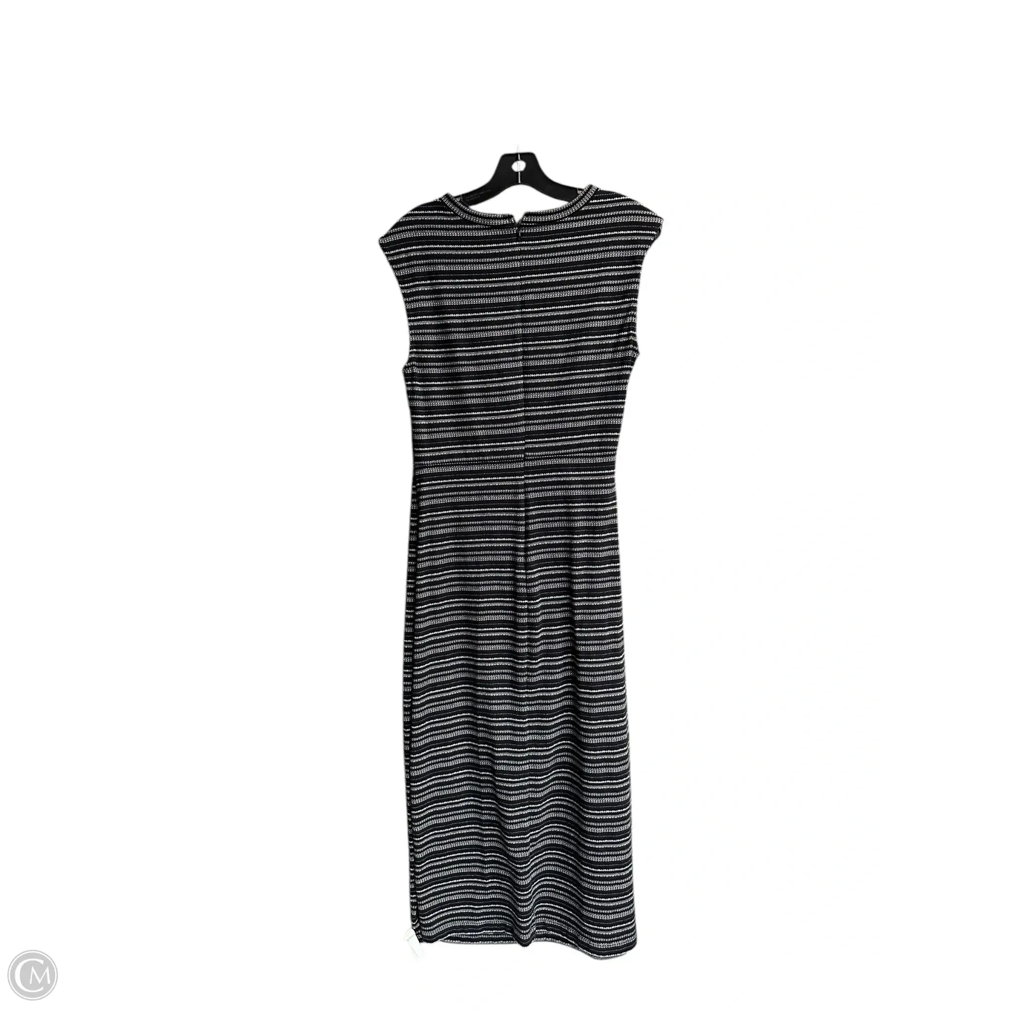 Dress Casual Maxi By Loft In Black & White, Size: S