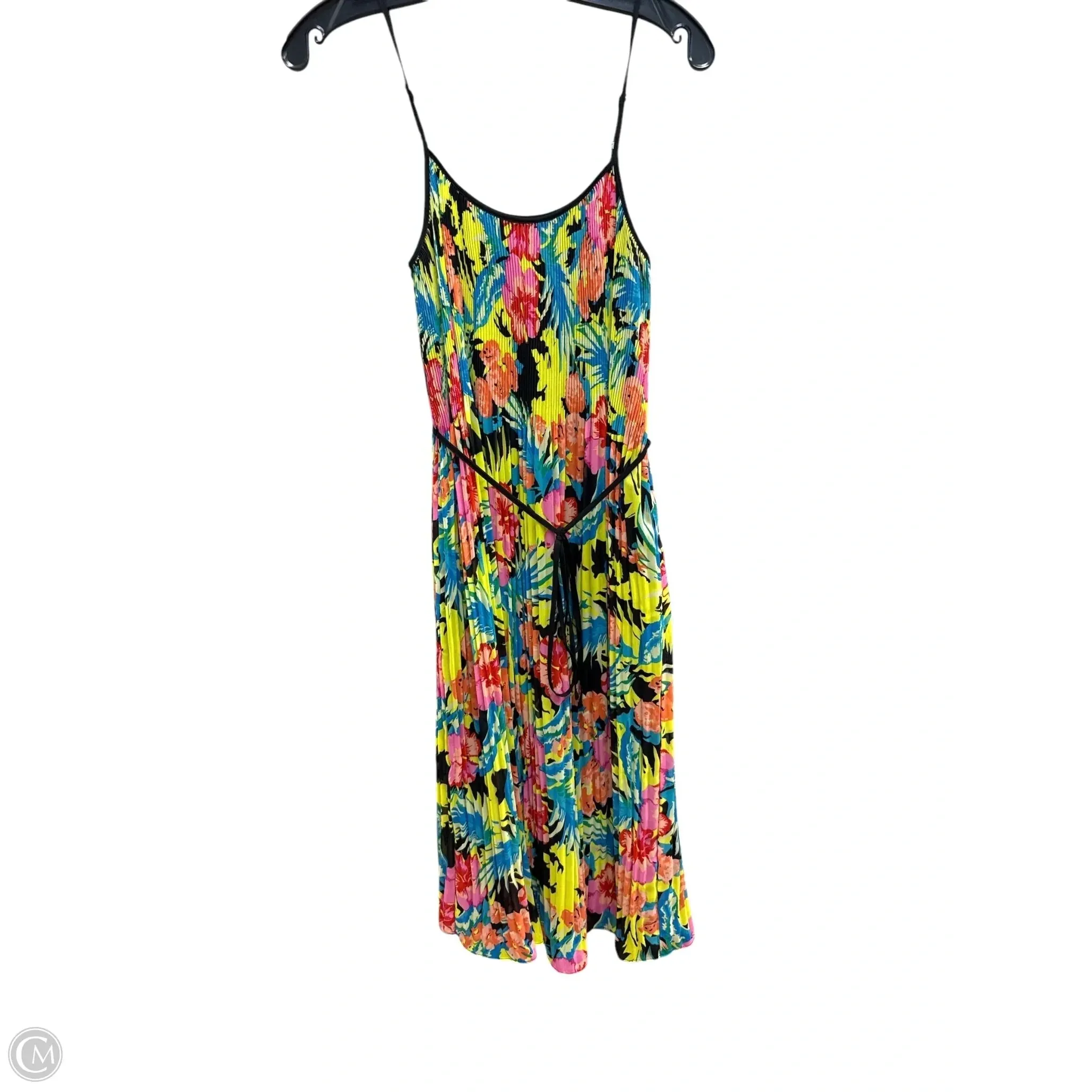 Dress Casual Maxi By Loft In Green & Yellow, Size: Xs