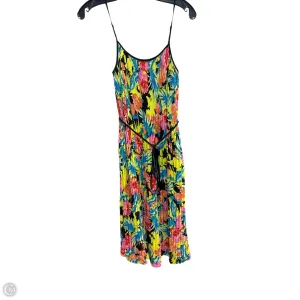 Dress Casual Maxi By Loft In Green & Yellow, Size: Xs