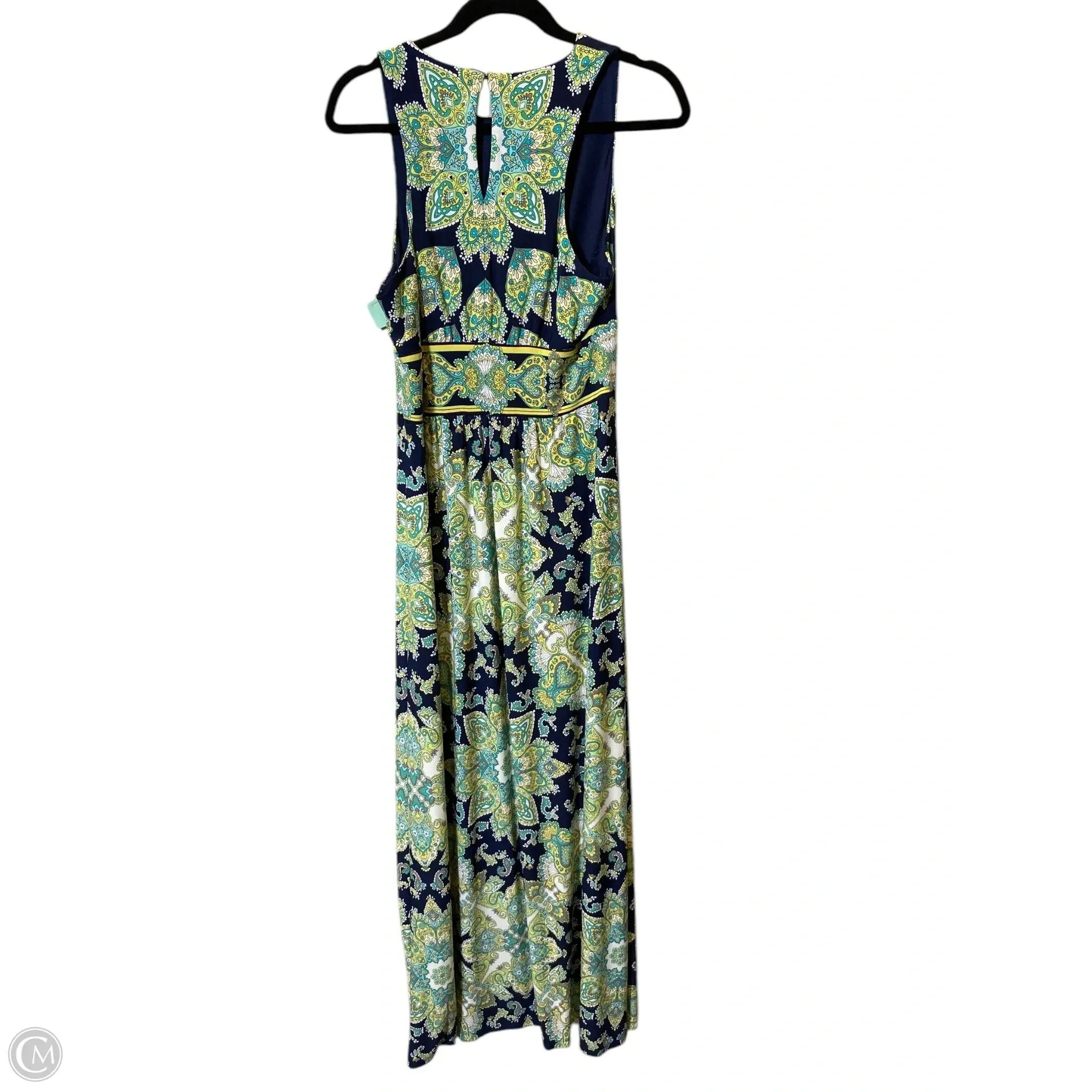 Dress Casual Maxi By London Times In Multi-colored, Size: 10