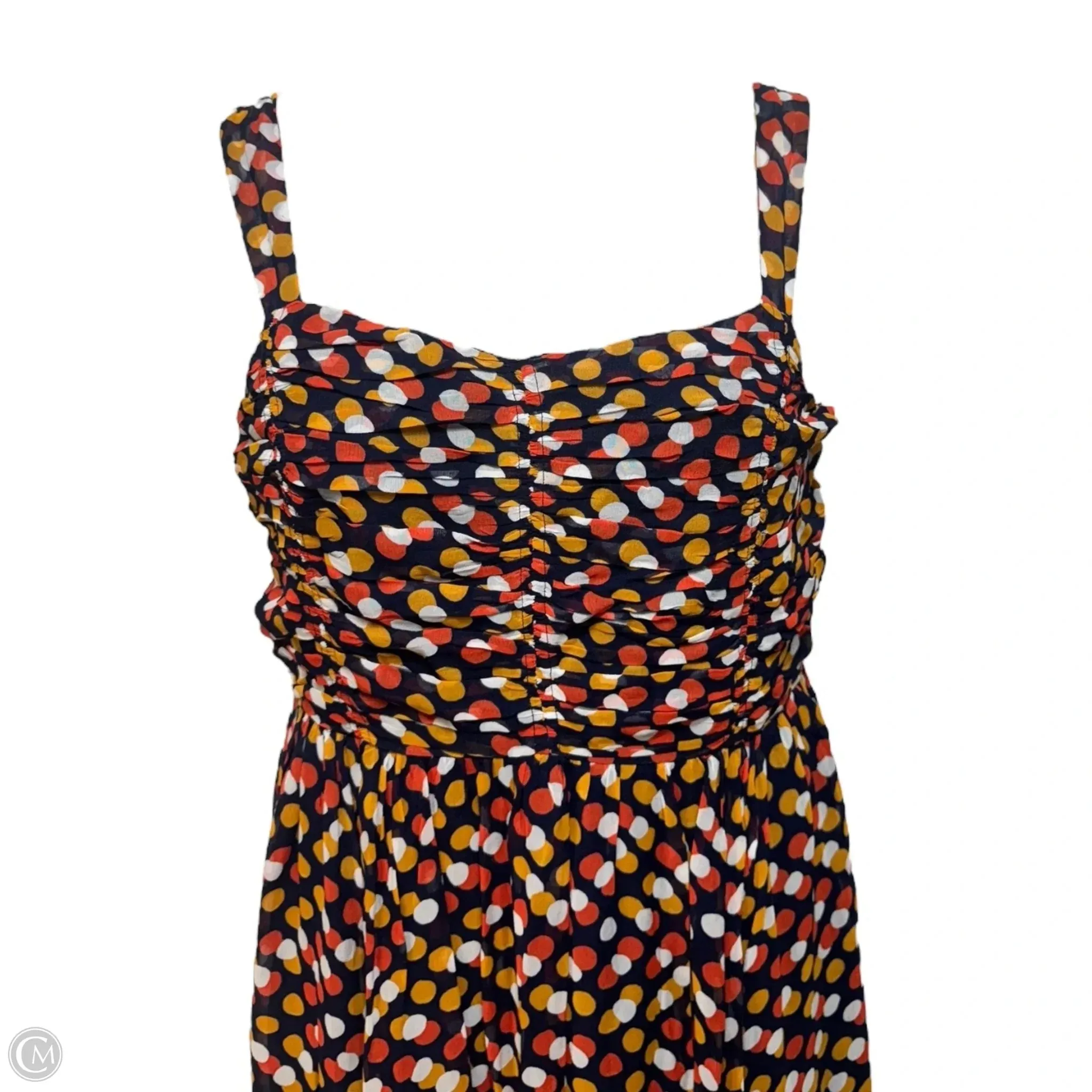 Dress Casual Maxi By Maeve In Polkadot Pattern, Size: 10