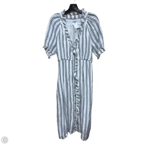 Dress Casual Maxi By Pilcro In Striped Pattern, Size: L