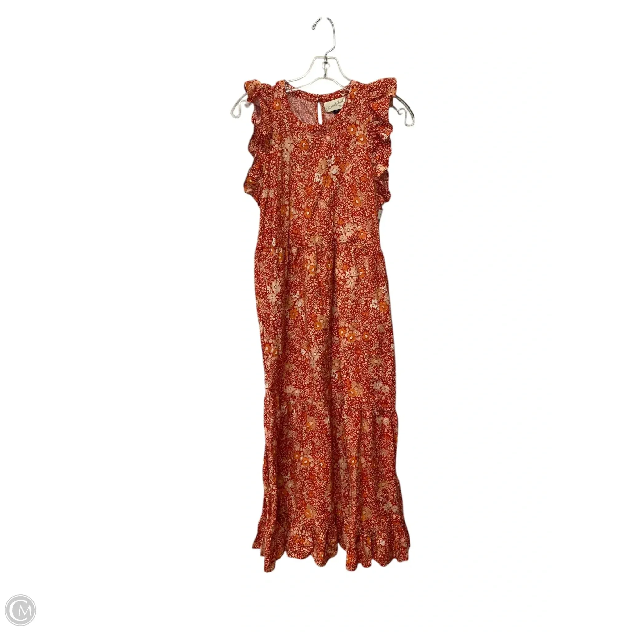 Dress Casual Maxi By Universal Thread In Red, Size: M