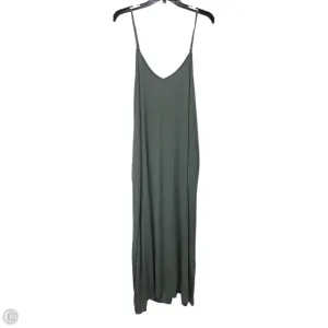 Dress Casual Maxi By Zigzag Stripe In Green, Size: 3x