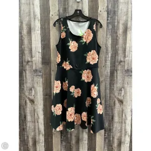Dress Casual Midi By Agnes & Dora In Black, Size: L