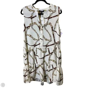 Dress Casual Midi By Banana Republic In Multi-colored, Size: M