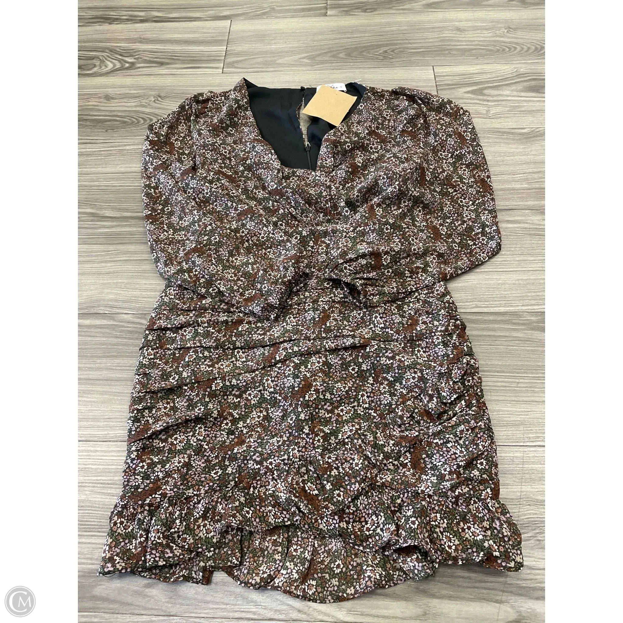 Dress Casual Midi By Clothes Mentor In Floral Print, Size: S