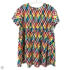 Dress Casual Midi By Clothes Mentor In Multi-colored, Size: 1x