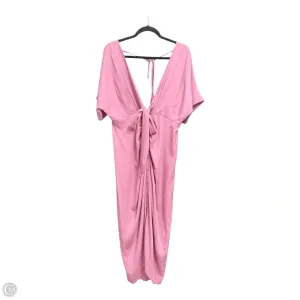 Dress Casual Midi By Dao Chloe Dao  In Mauve, Size: L