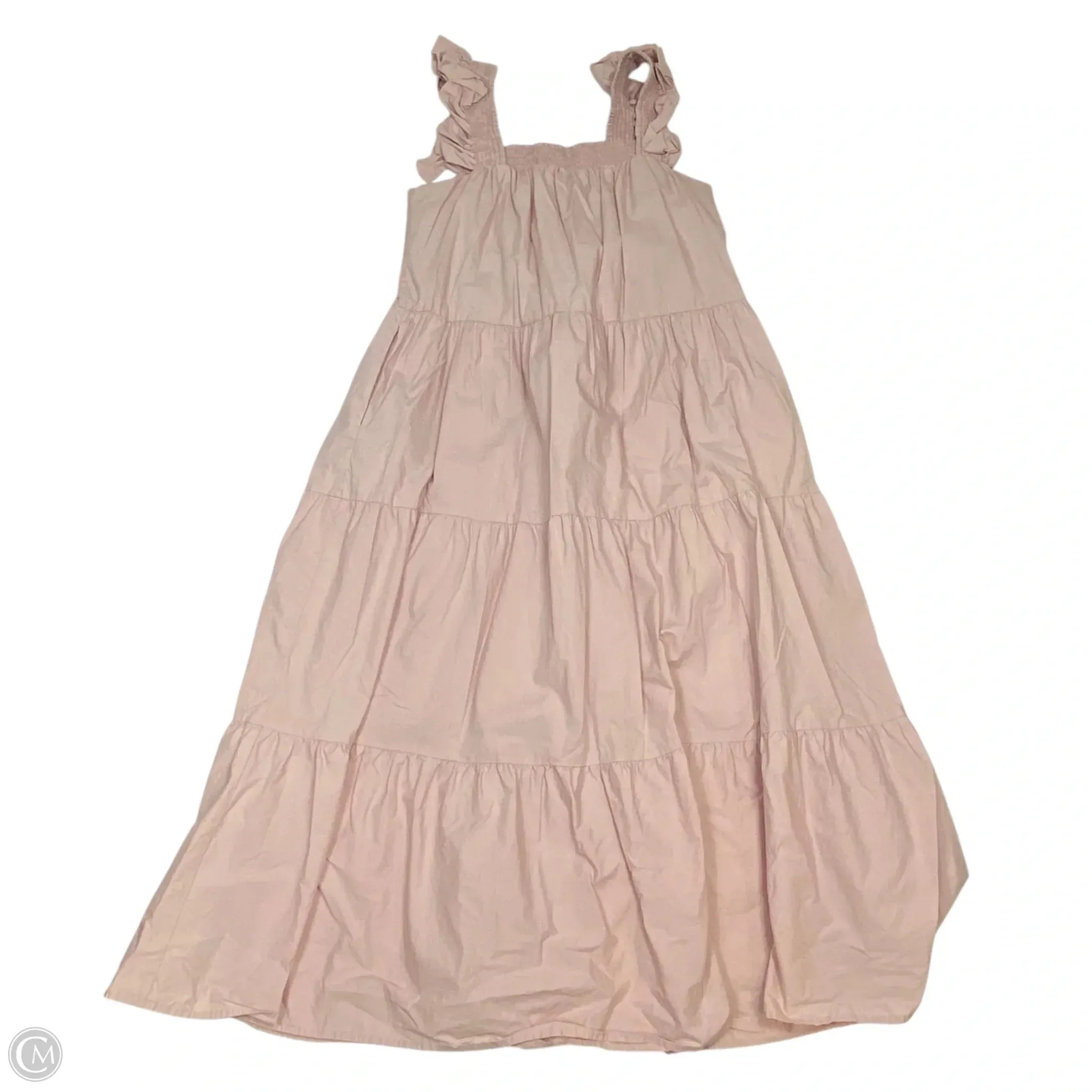 Dress Casual Midi By English Factory In Pink, Size: S
