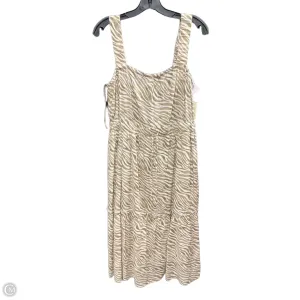 Dress Casual Midi By Guess In Pink, Size: M