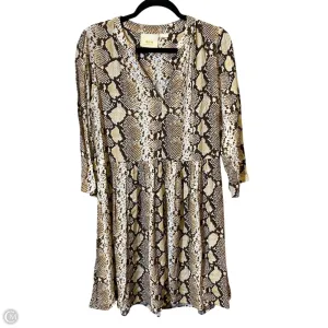 Dress Casual Midi By Maeve In Animal Print, Size: M