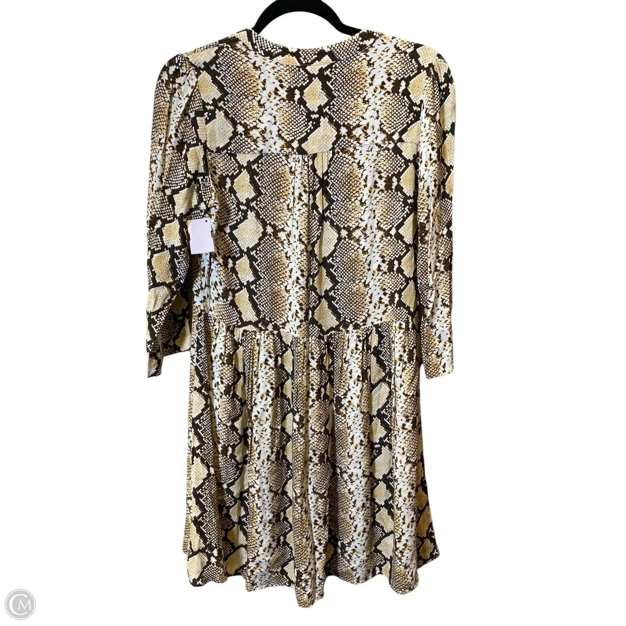 Dress Casual Midi By Maeve In Animal Print, Size: M