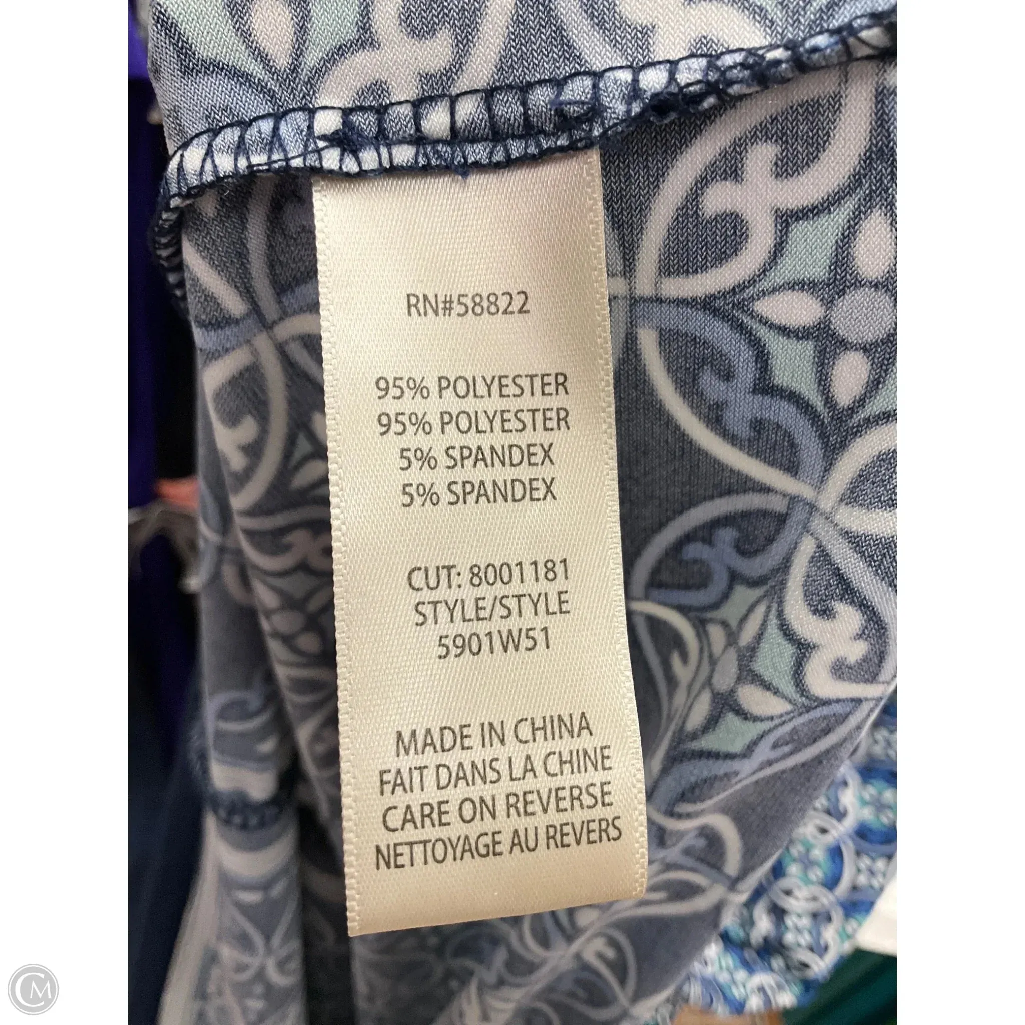 Dress Casual Midi By Max Studio In Blue, Size: Xl