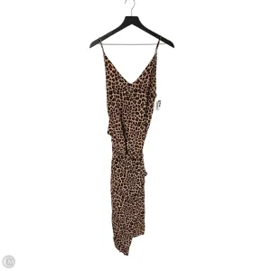 Dress Casual Midi By Shein In Leopard Print, Size: Xl