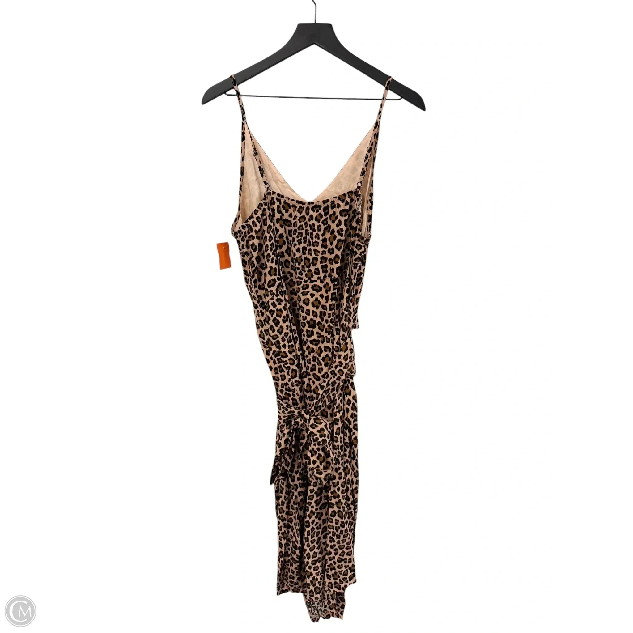 Dress Casual Midi By Shein In Leopard Print, Size: Xl