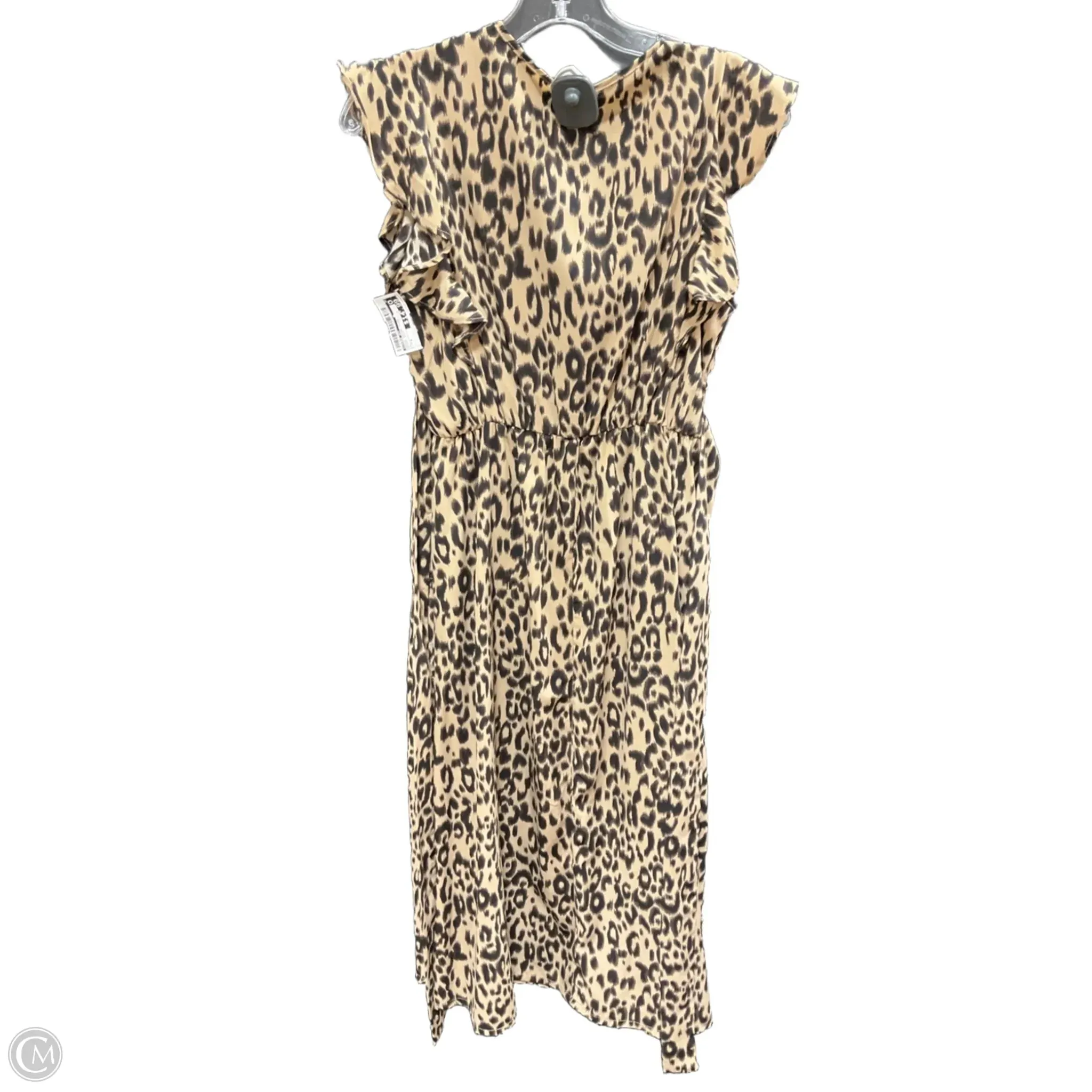 Dress Casual Midi By Sienna Sky In Animal Print, Size: S
