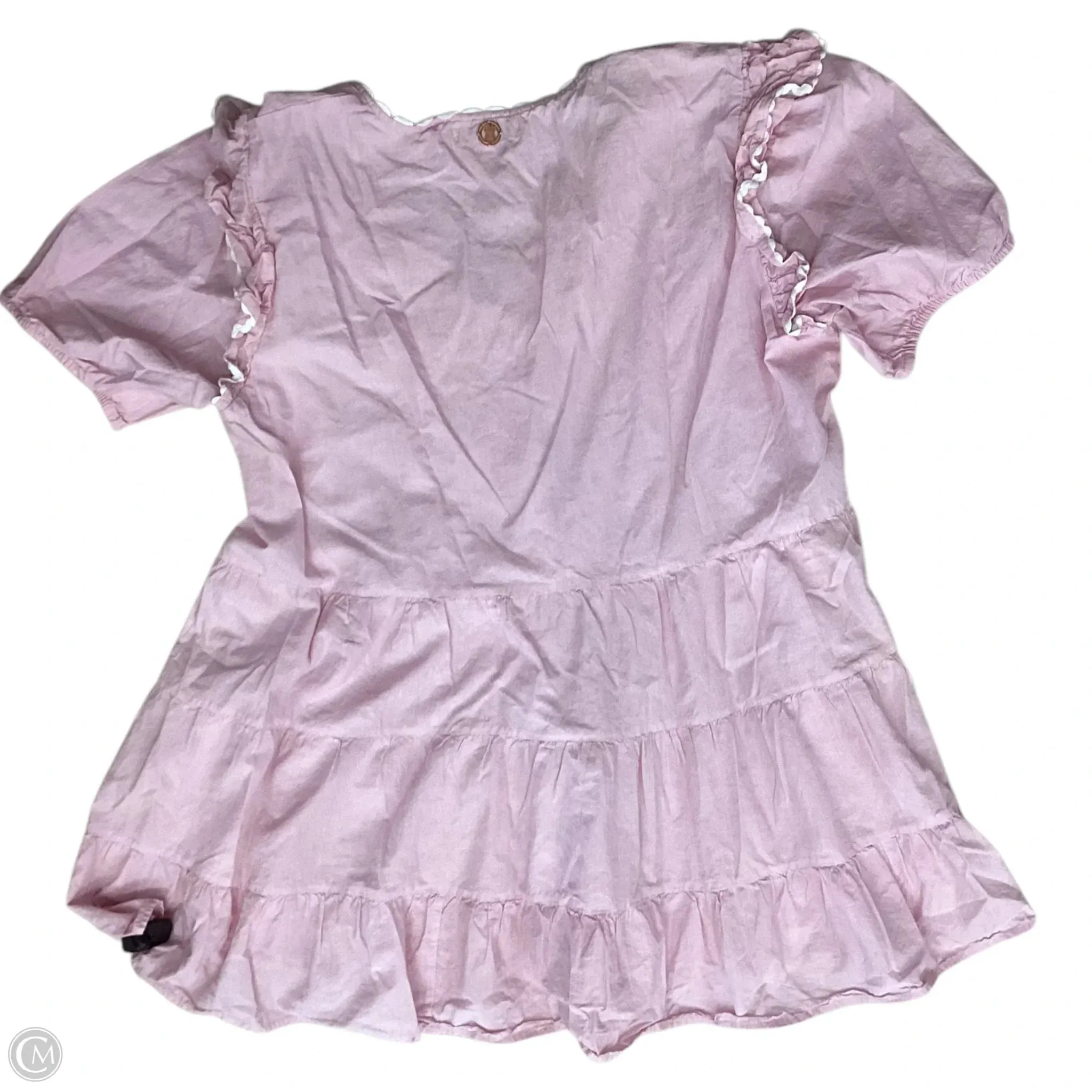 Dress Casual Midi By Simply Southern In Pink, Size: 2x