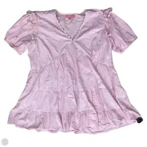 Dress Casual Midi By Simply Southern In Pink, Size: 2x