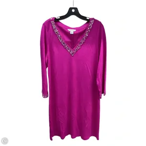 Dress Casual Midi By Tommy Bahama In Pink, Size: L
