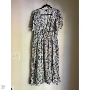 Dress Casual Midi By Torrid In Floral Print, Size: 1x