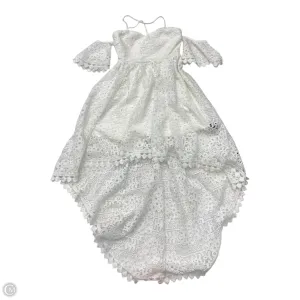 Dress Casual Midi By Two Sisters In White, Size: 4