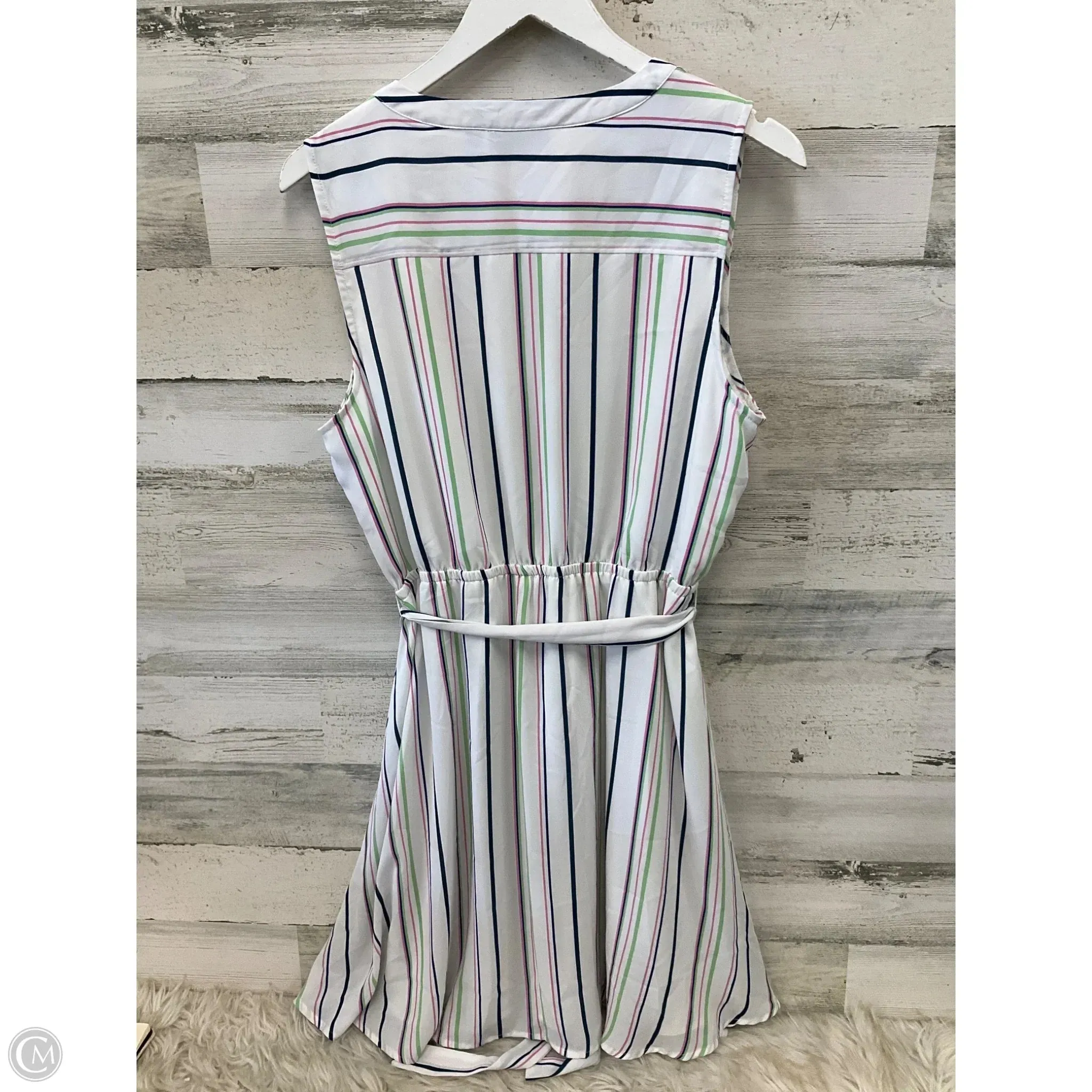Dress Casual Short By Apt 9 In White, Size: L