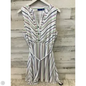 Dress Casual Short By Apt 9 In White, Size: L
