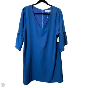 Dress Casual Short By Clothes Mentor In Blue, Size: Xl
