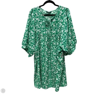 Dress Casual Short By Clothes Mentor In Floral Print, Size: 2x