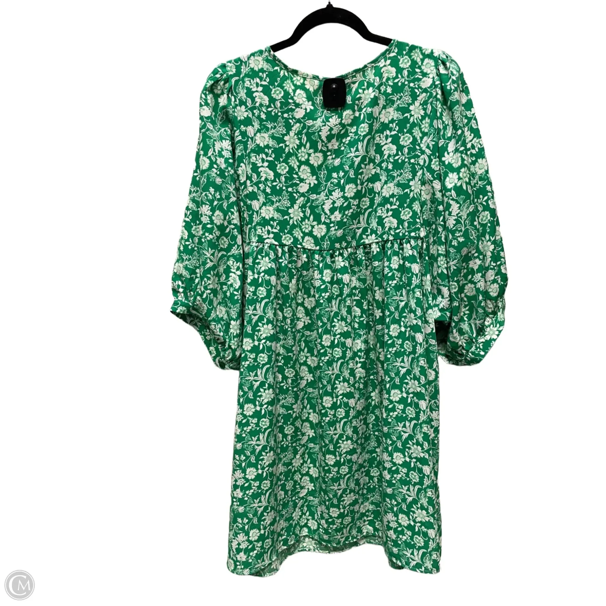 Dress Casual Short By Clothes Mentor In Floral Print, Size: 2x