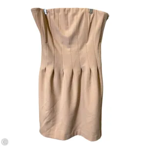 Dress Casual Short By Clothes Mentor In Tan, Size: L
