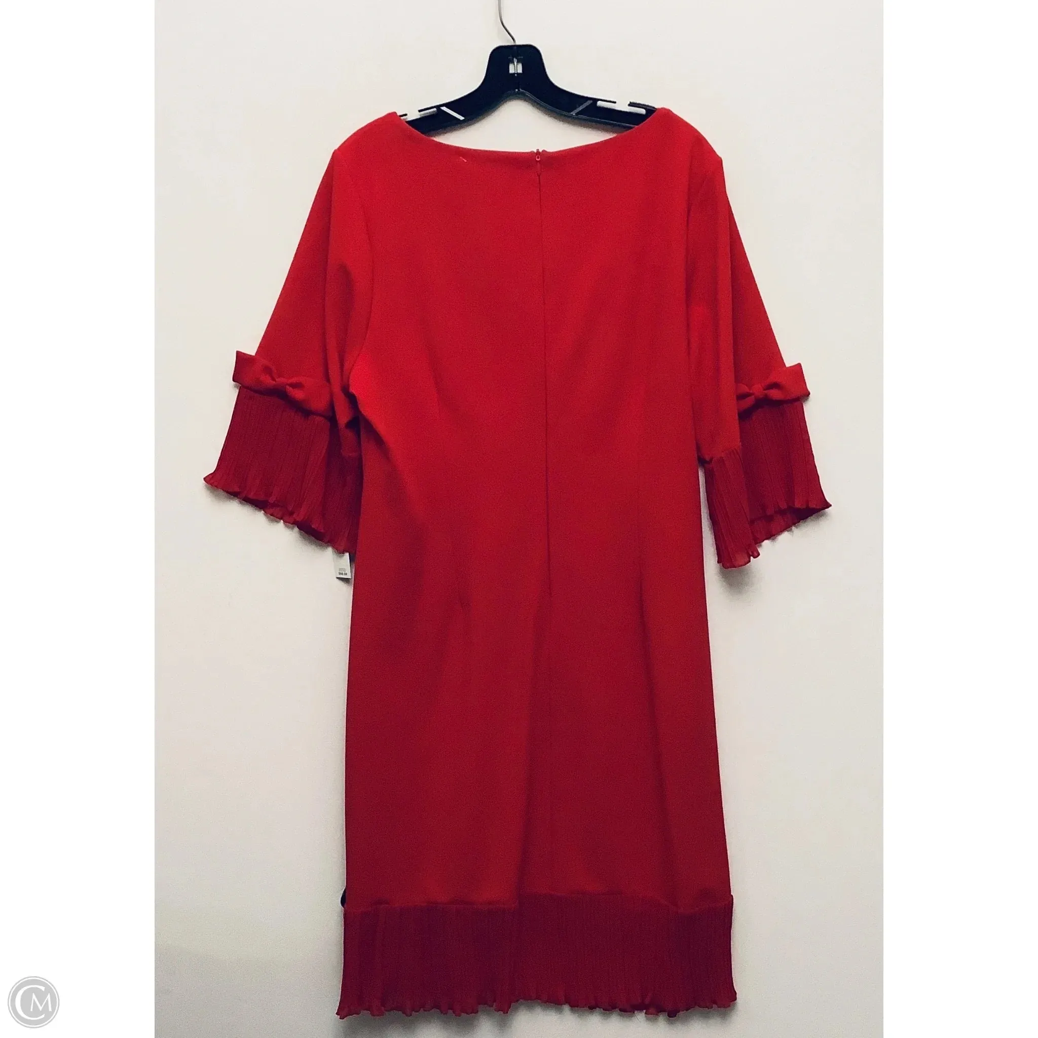 Dress Casual Short By Glamour In Red, Size: Xxl