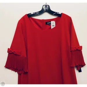Dress Casual Short By Glamour In Red, Size: Xxl
