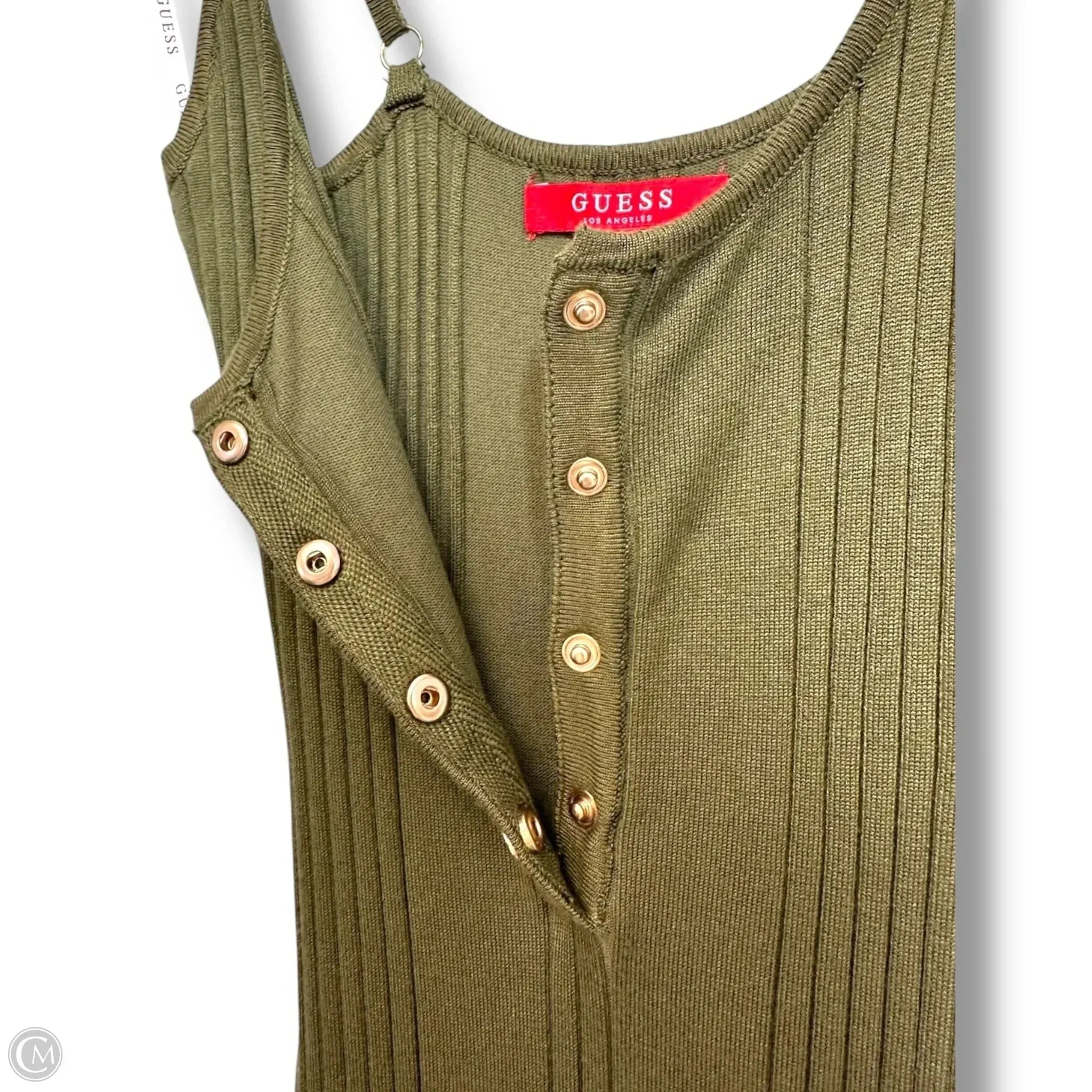 Dress Casual Short By Guess In Green, Size: M