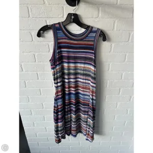 Dress Casual Short By Karen Kane In Blue & Brown, Size: M