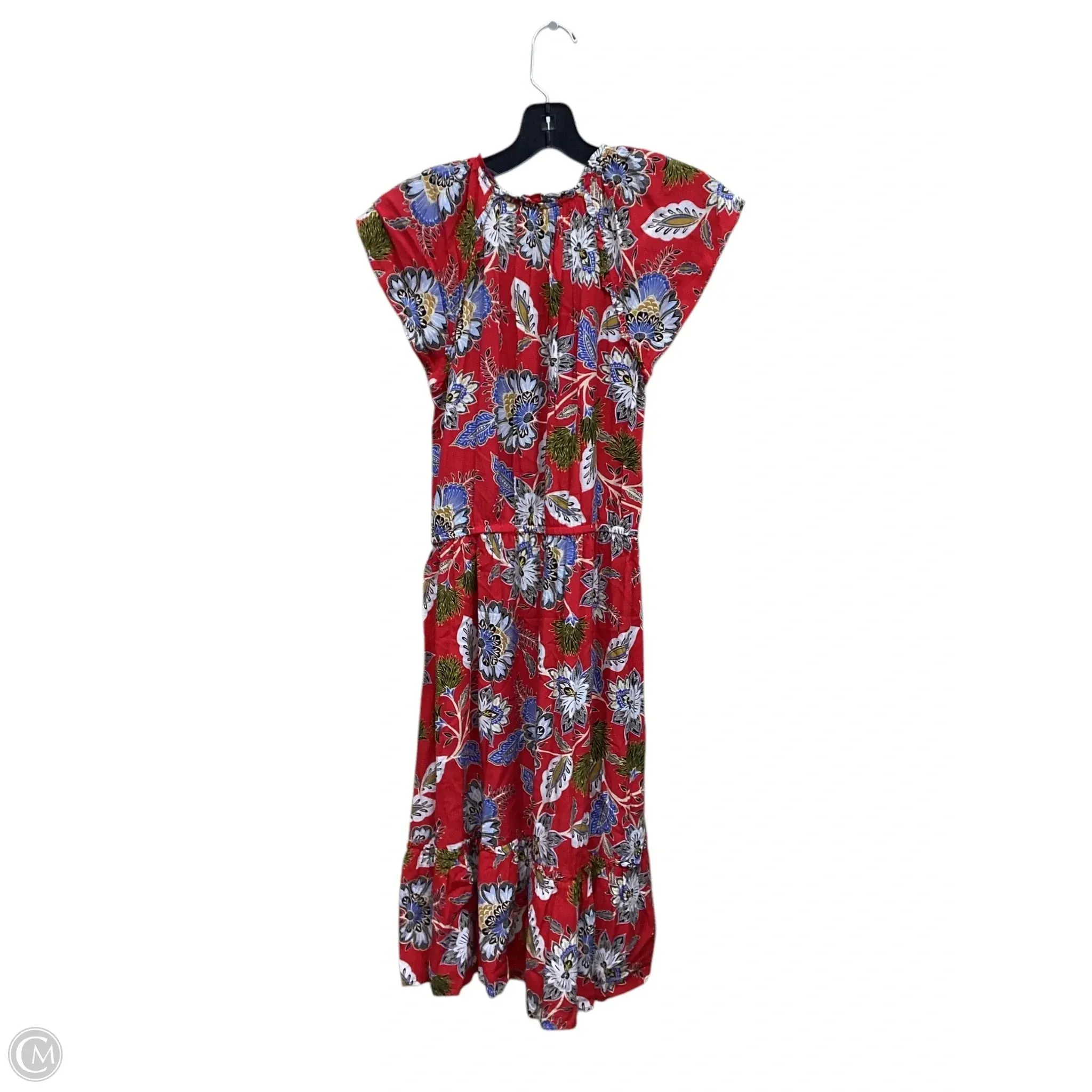 Dress Casual Short By Loft In Floral Print, Size: S