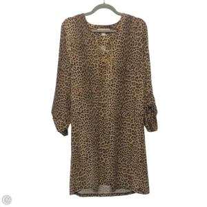 Dress Casual Short By Michael By Michael Kors In Animal Print, Size: M