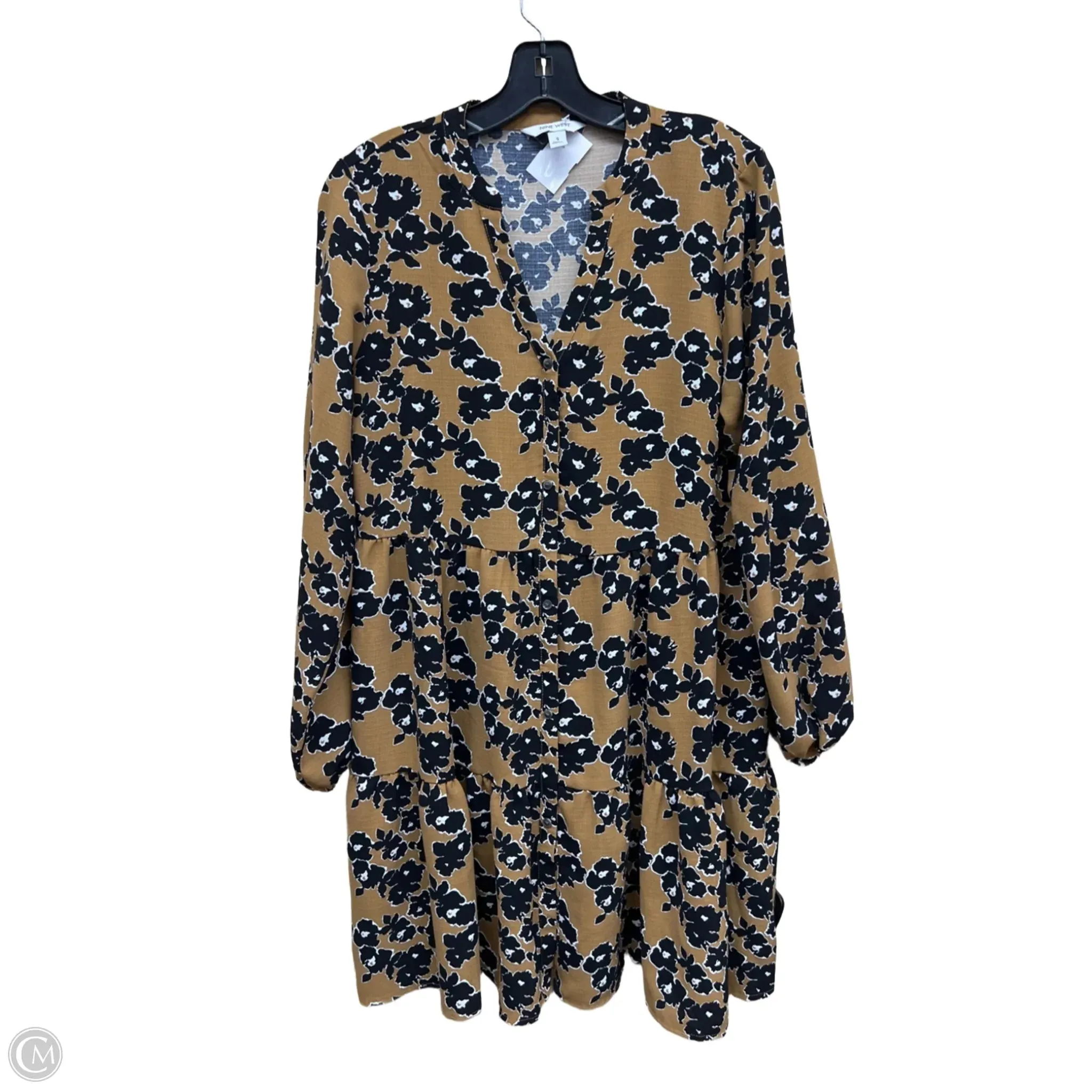 Dress Casual Short By Nine West In Floral Print, Size: S